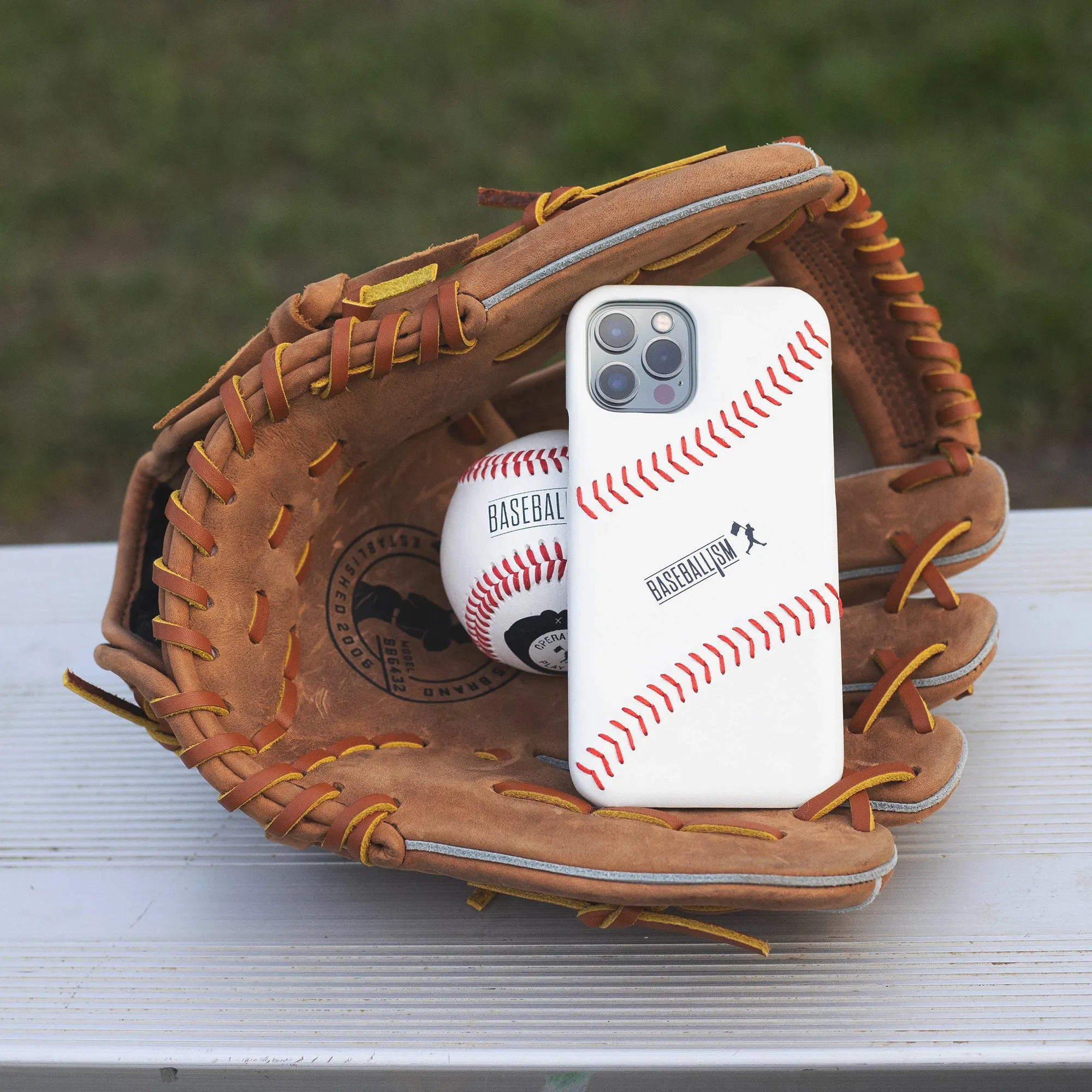 Baseball Leather Phone Case 2.0 (iPhone 12 Pro Max)