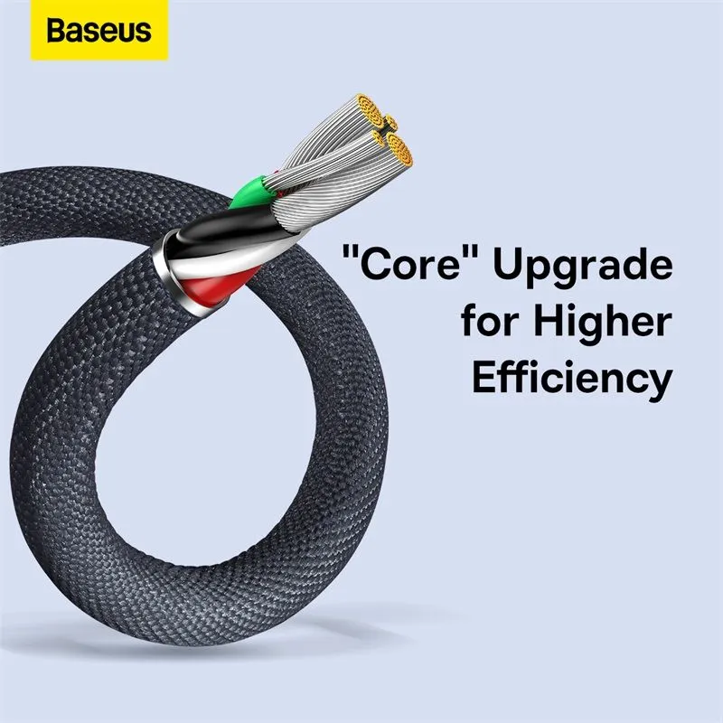 Baseus Crystal Shine Series 2.4A Fast Charging USB to Lightning For Iphone Data Cable-