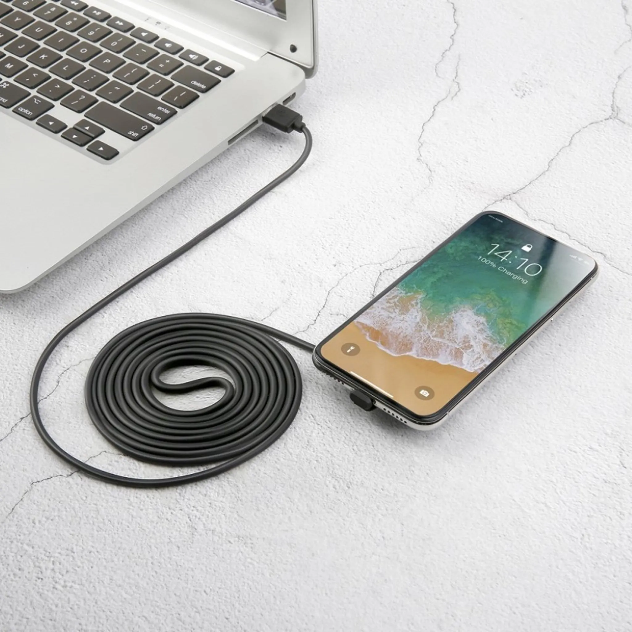 BASEUS Universal charging data cord - Black