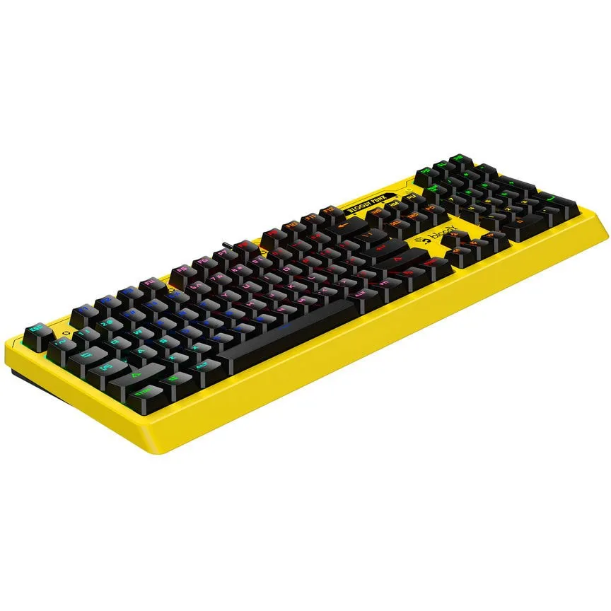 Bloody Keyboard B810RC Light Strike RGB Animation Gaming Punk Yellow