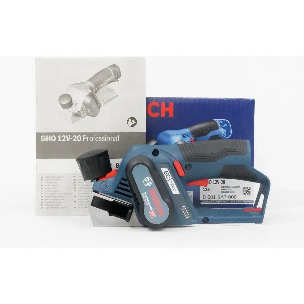 Bosch GHO 12V-20 Brushless Cordless Planer 56mm 12V (Bare) (Open Seal)