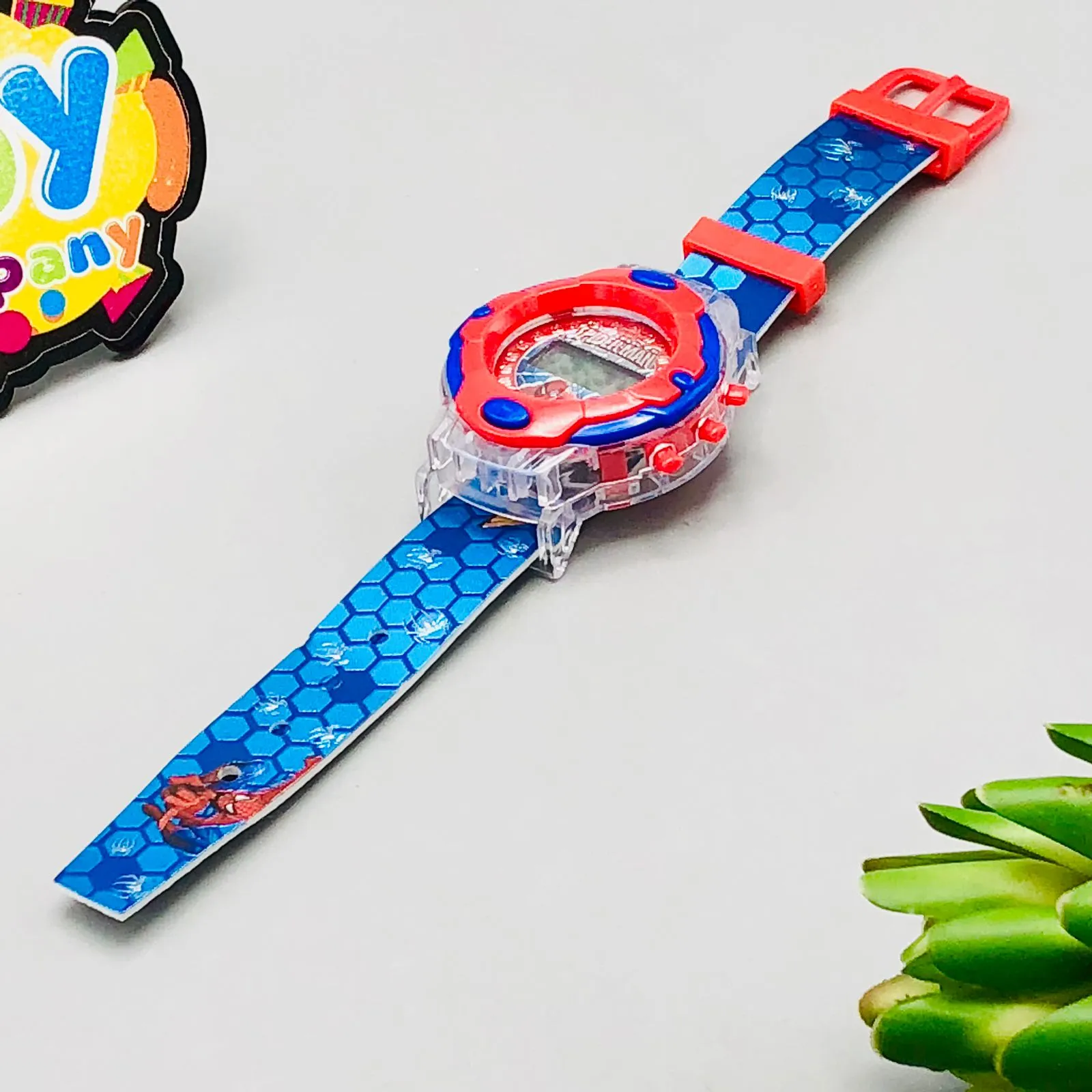 Boys Cartoon Design Digital Wrist Watch - Assortment