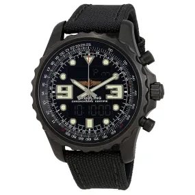 Breitling Professional Chronospace Perpetual Alarm Chronograph Black Dial Men's Watch M7836522/BA26GCVT