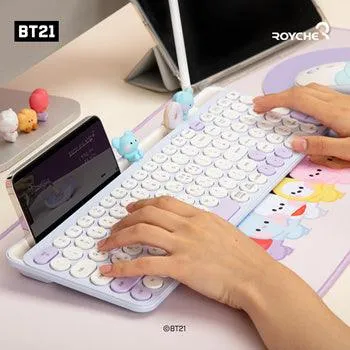 BT21 minini Wireless 3in1 Multi Pairing Keyboard