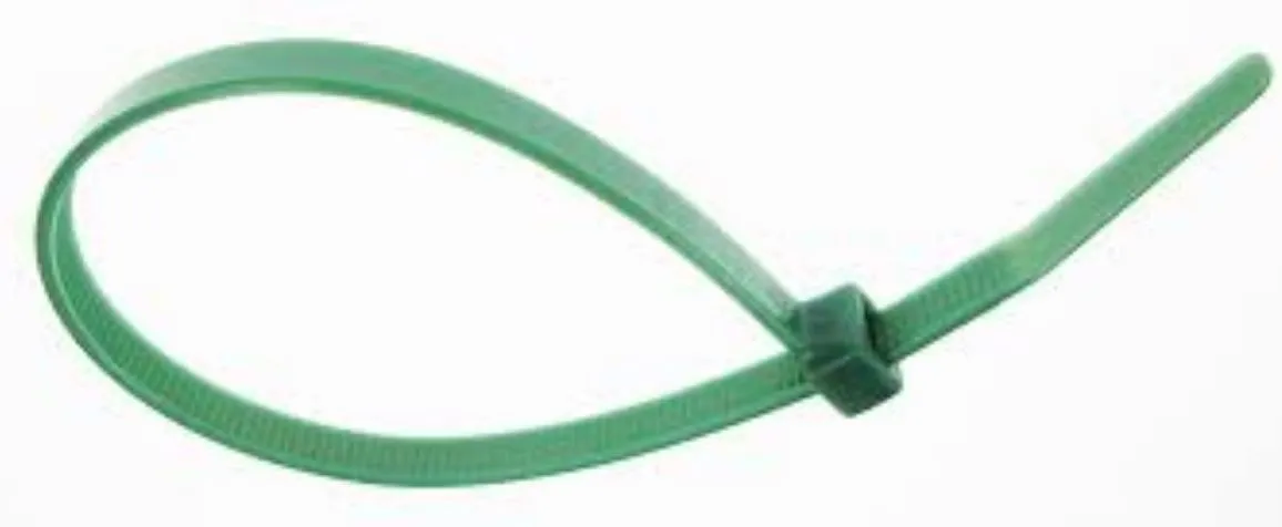 Cable Ties 140L X 2.5W Uv. Green /100