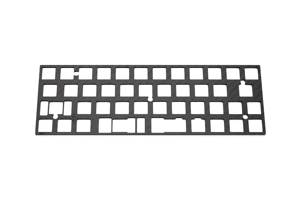 carbon fiber plate for BM43 Bm43a BM43 RGB custom keyboard Mechanical Keyboard Plate support mx stem edition