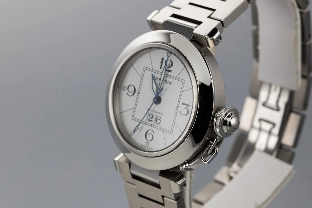 Cartier Pasha 2475 White Dial with Box