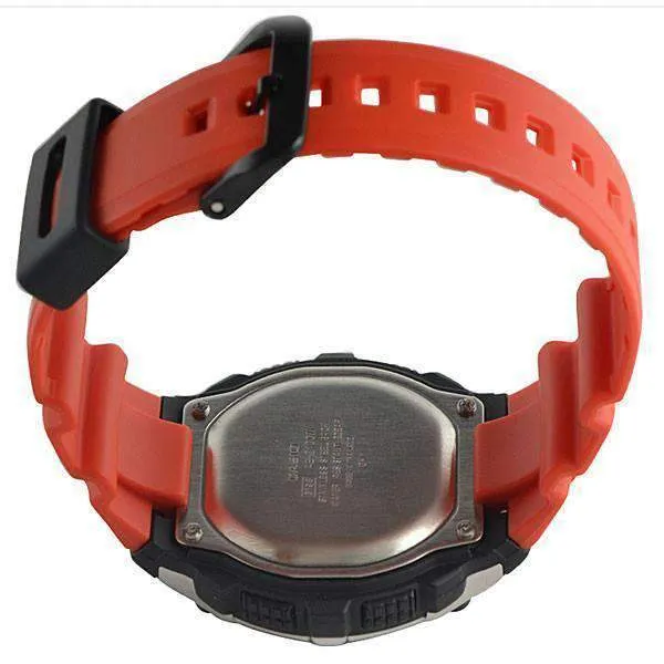 Casio AE-2100W-4A Orange Resin Strap Watch for Men