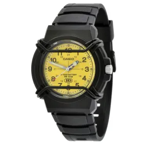 Casio Black Resin Case Black Band Watch | HDA-600-9B