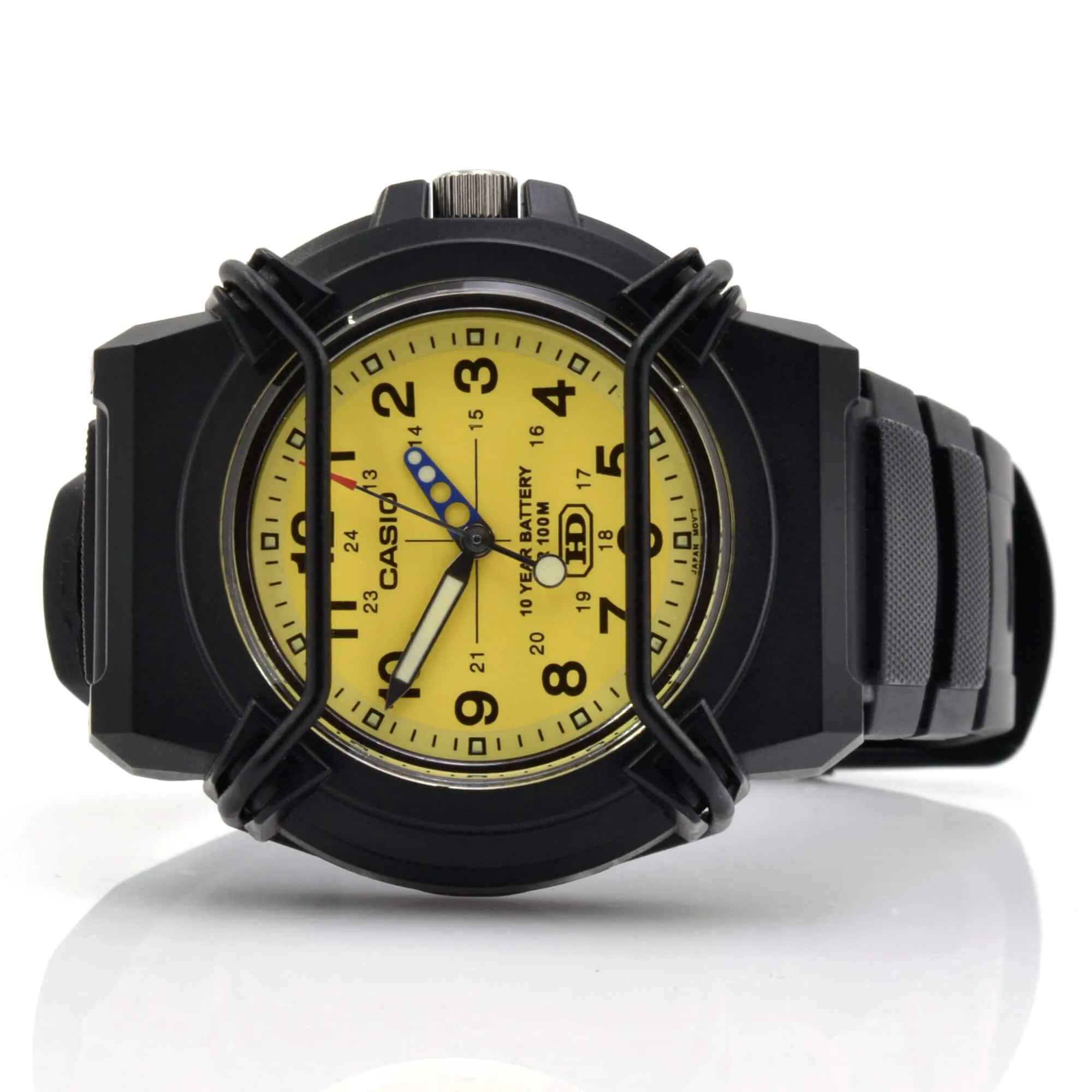 Casio Black Resin Case Black Band Watch | HDA-600-9B