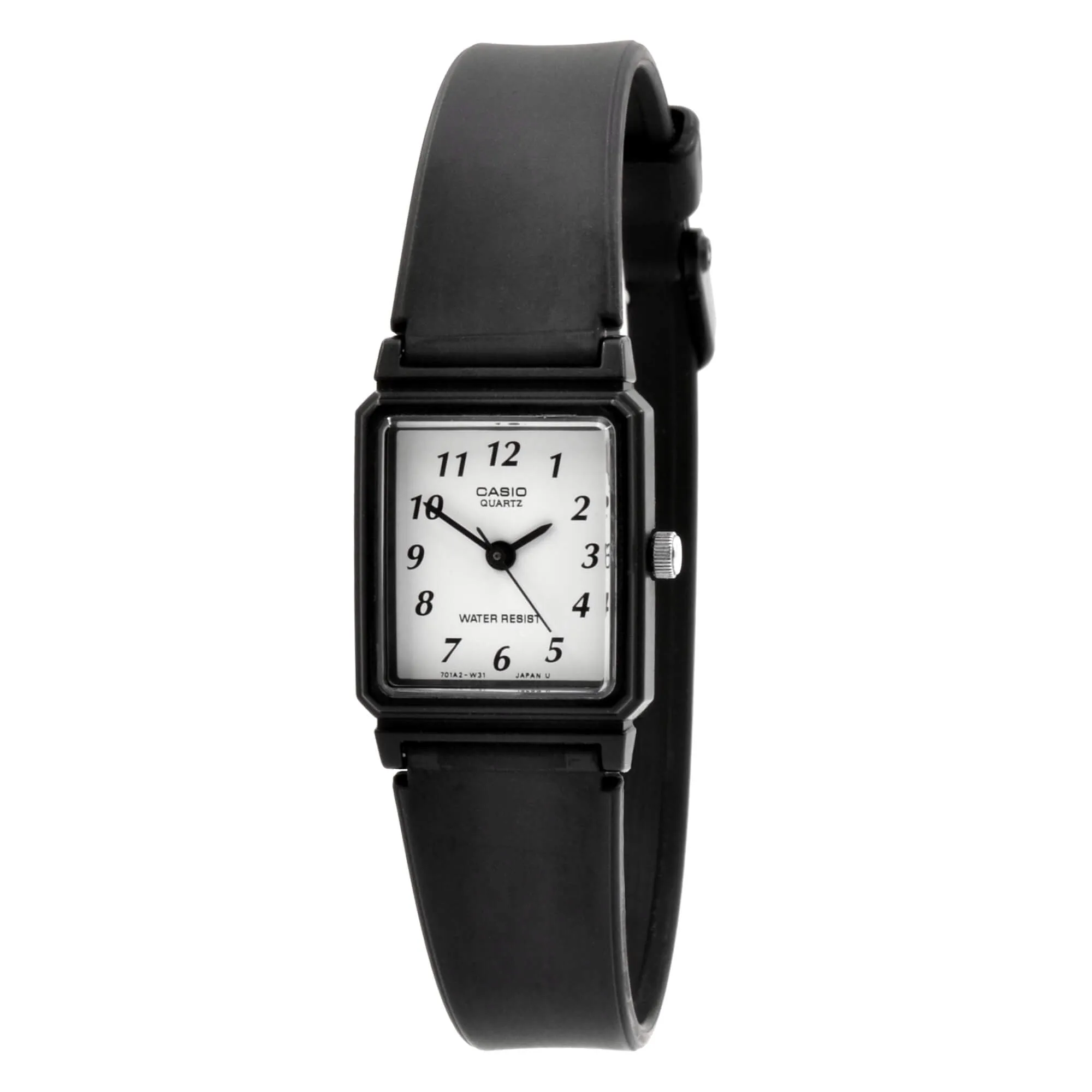 Casio Black Resin Case Black Band Watch | LQ-116-7B