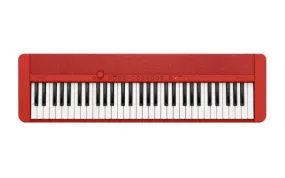 Casio CTS1 61-Key Portable Keyboard - Red