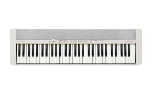 Casio CTS1 61-Key Portable Keyboard - White