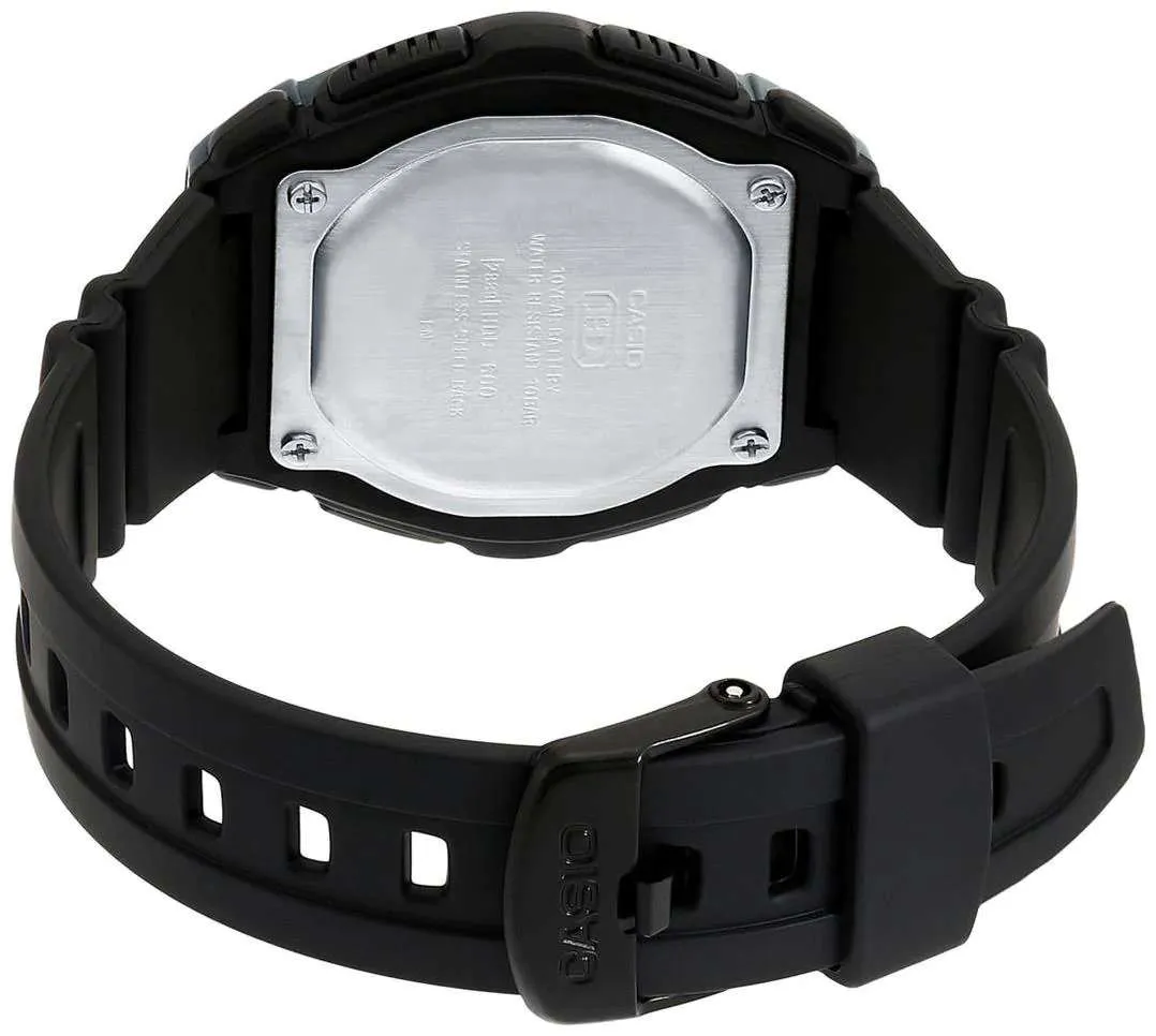 Casio HDD-600G-9AVDF Black Resin Strap Watch for Men