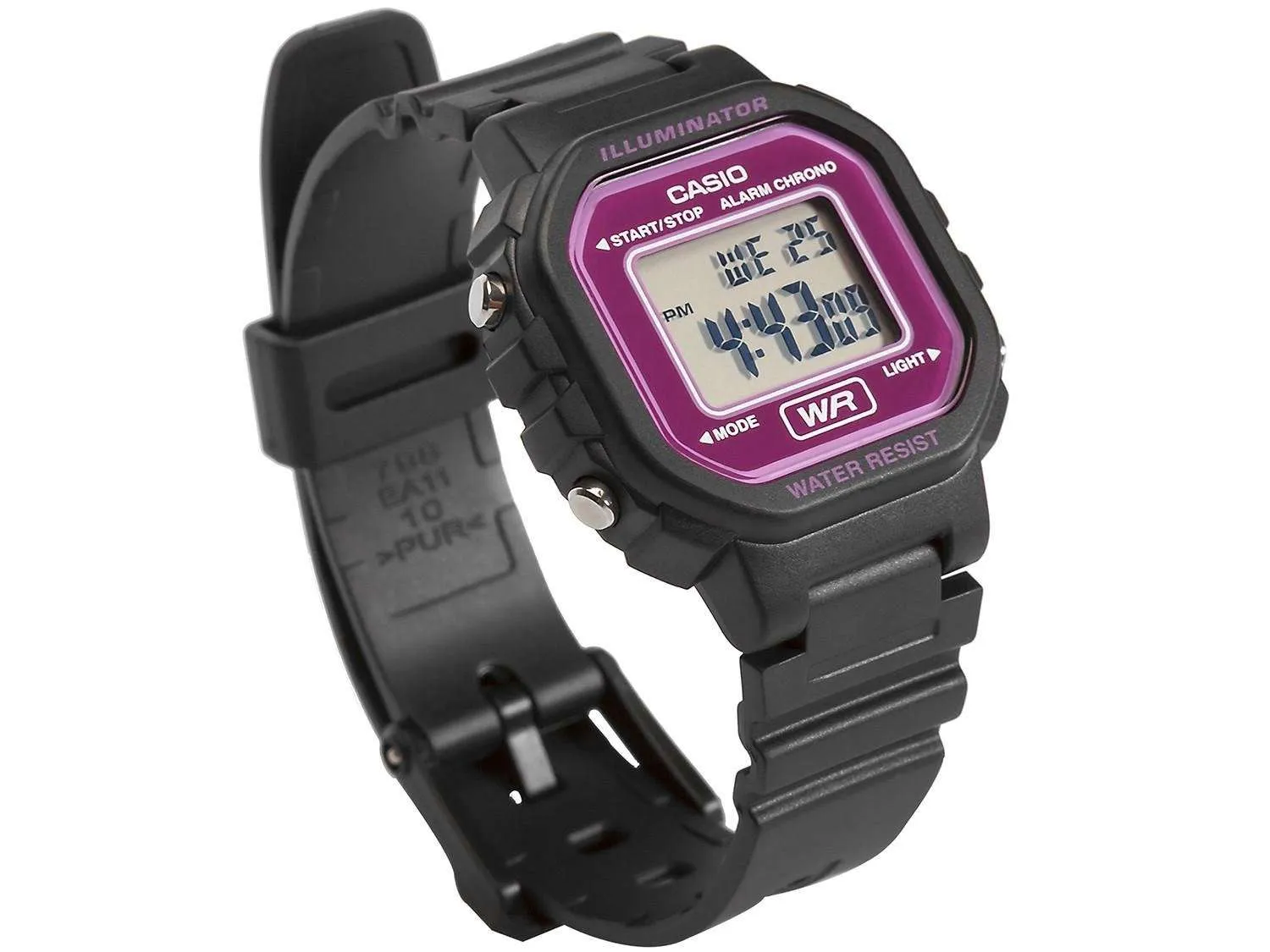 Casio LA-20WH-4ADF Black Resin Strap Watch for Women