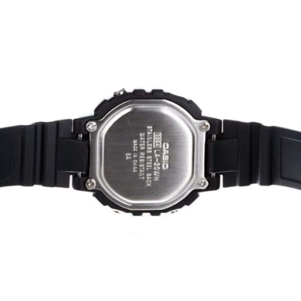 Casio LA-20WH-4ADF Black Resin Strap Watch for Women