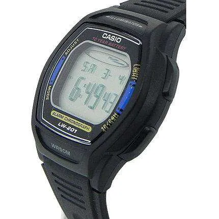 Casio LW-201-2AVDF Black Resin Strap Watch for Women