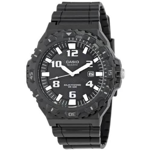 Casio Men's MRW-S300H-1BVCF Solar Powered Analog Sport Watch