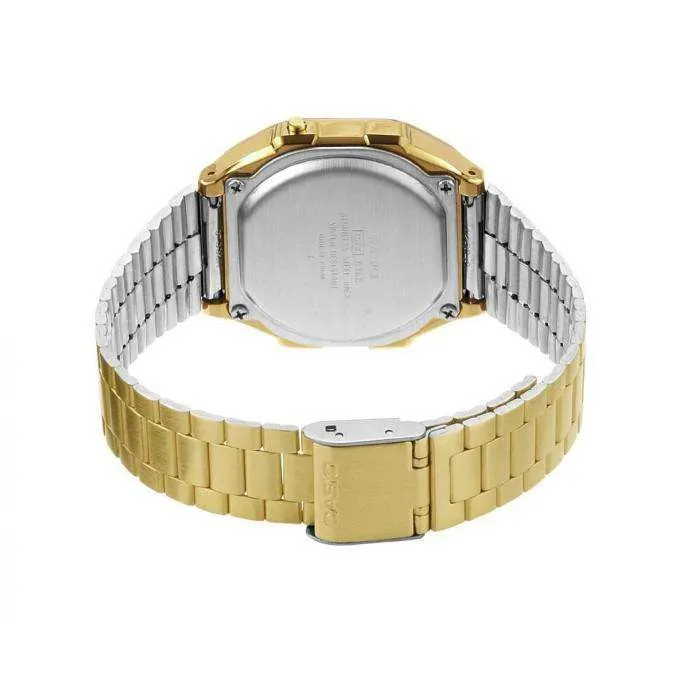 Casio Vintage A168WG-9WDF Gold Plated Watch For Women and Men