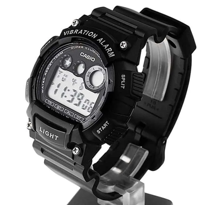 Casio W-735H-1A Black Resin Watch for Men