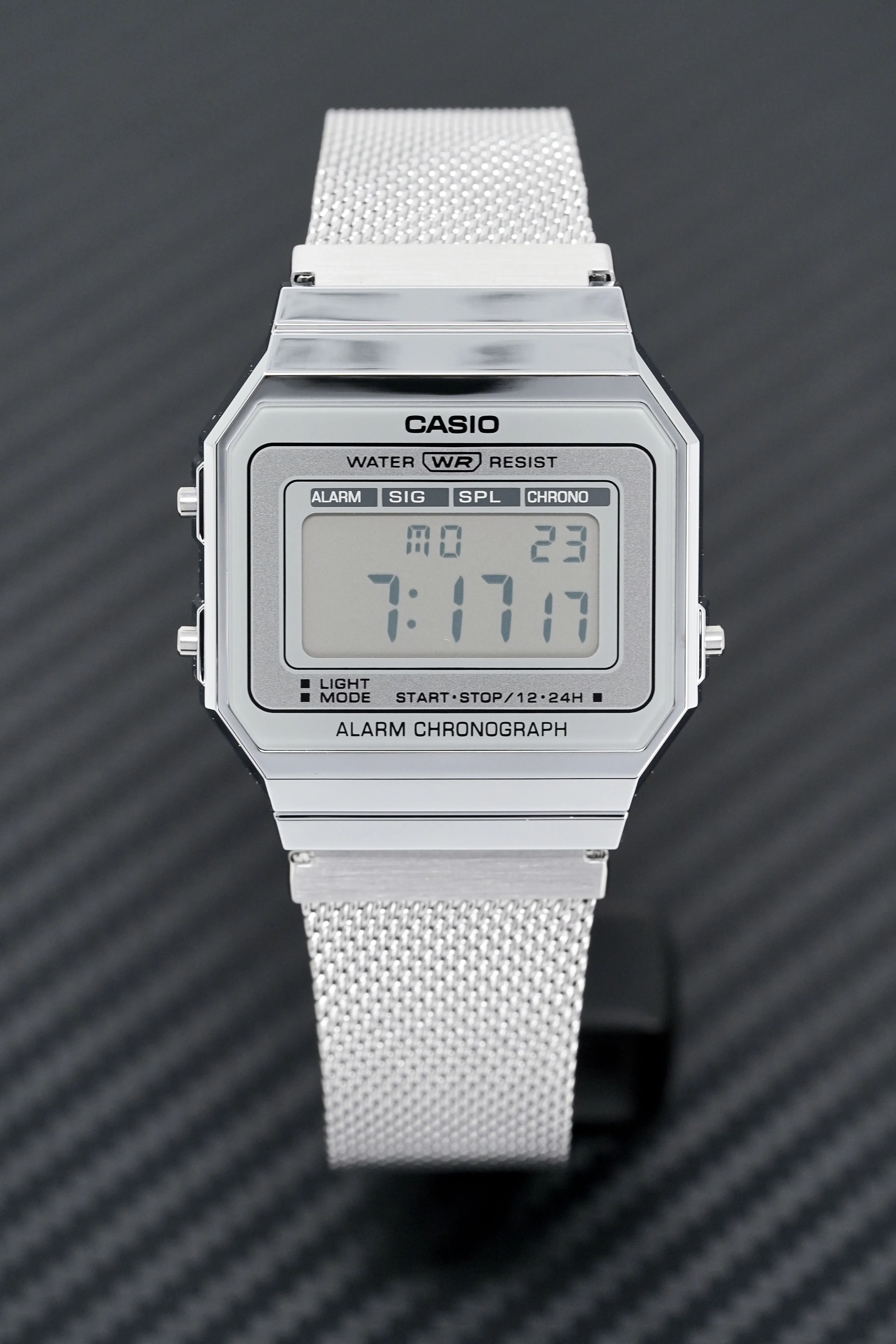 Casio Watch Digital Vintage Classic Milanese A700WM-7ADF