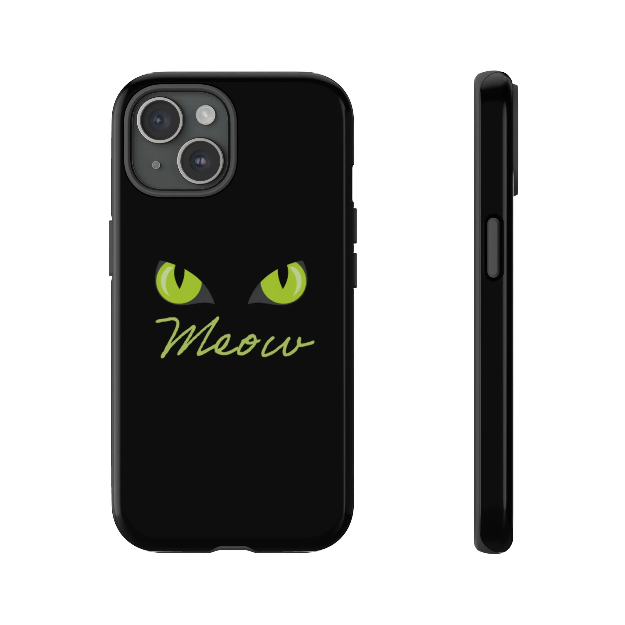 Cat Eyes Tough Cases. Cat Design, Cat Lover, Animal Lover, Graphic Design, Phone Case, iPhone Case, Durable, Tough Case, Birthday Gift.