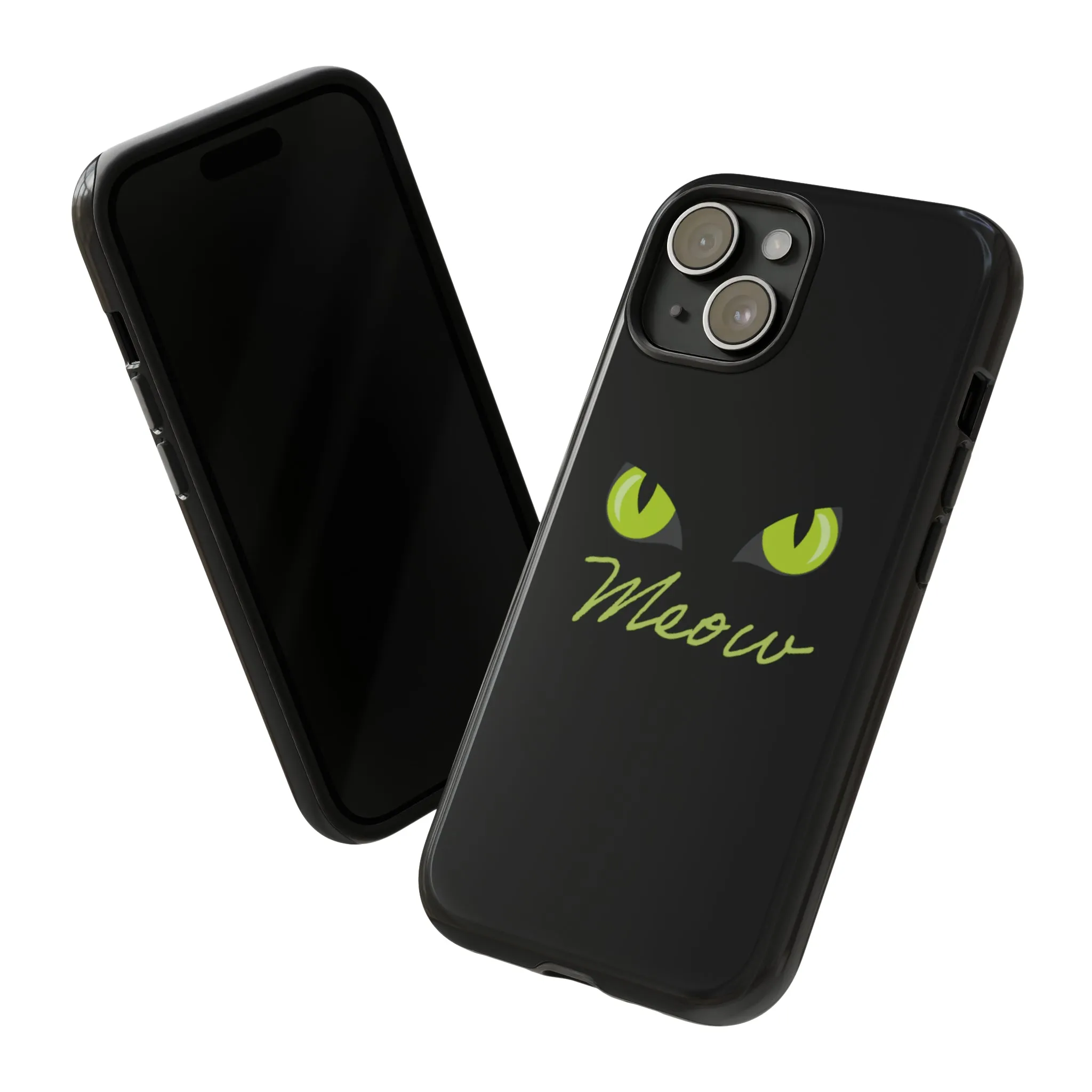 Cat Eyes Tough Cases. Cat Design, Cat Lover, Animal Lover, Graphic Design, Phone Case, iPhone Case, Durable, Tough Case, Birthday Gift.