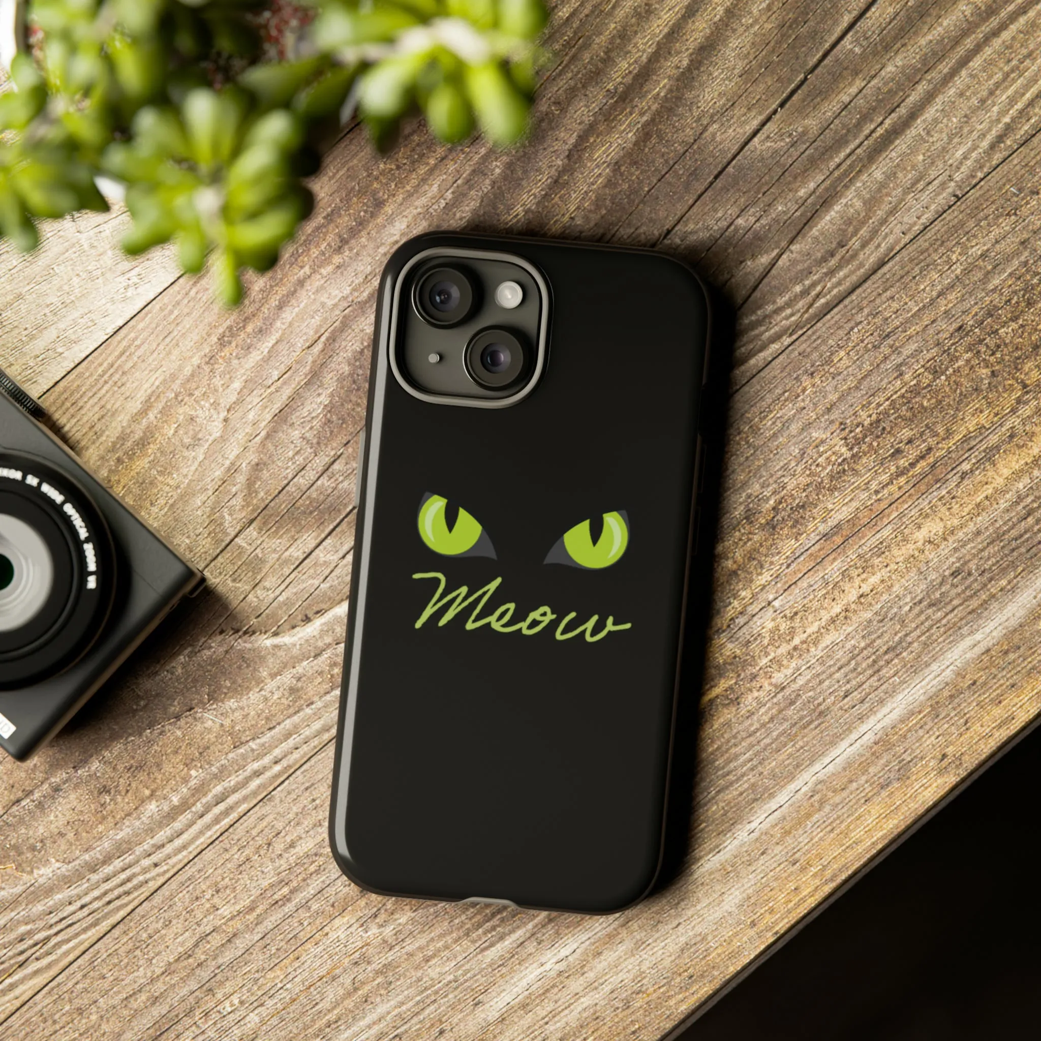 Cat Eyes Tough Cases. Cat Design, Cat Lover, Animal Lover, Graphic Design, Phone Case, iPhone Case, Durable, Tough Case, Birthday Gift.