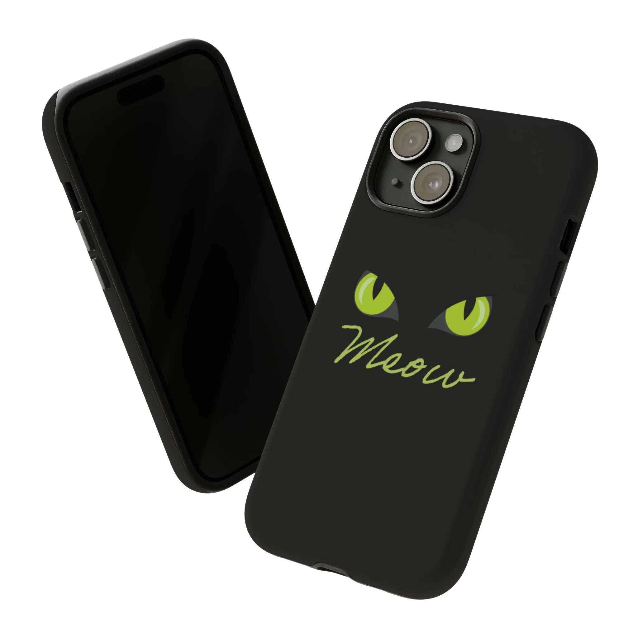 Cat Eyes Tough Cases. Cat Design, Cat Lover, Animal Lover, Graphic Design, Phone Case, iPhone Case, Durable, Tough Case, Birthday Gift.