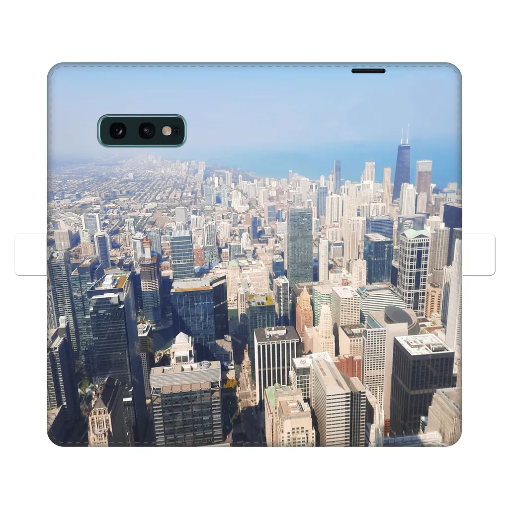 Chicago Skyline Fully Printed Wallet Cases