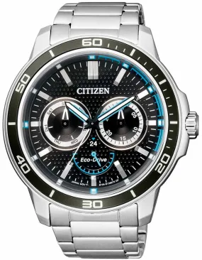 Citizen Marine Eco-Drive Stainless Steel Men's Watch BU2040-56E