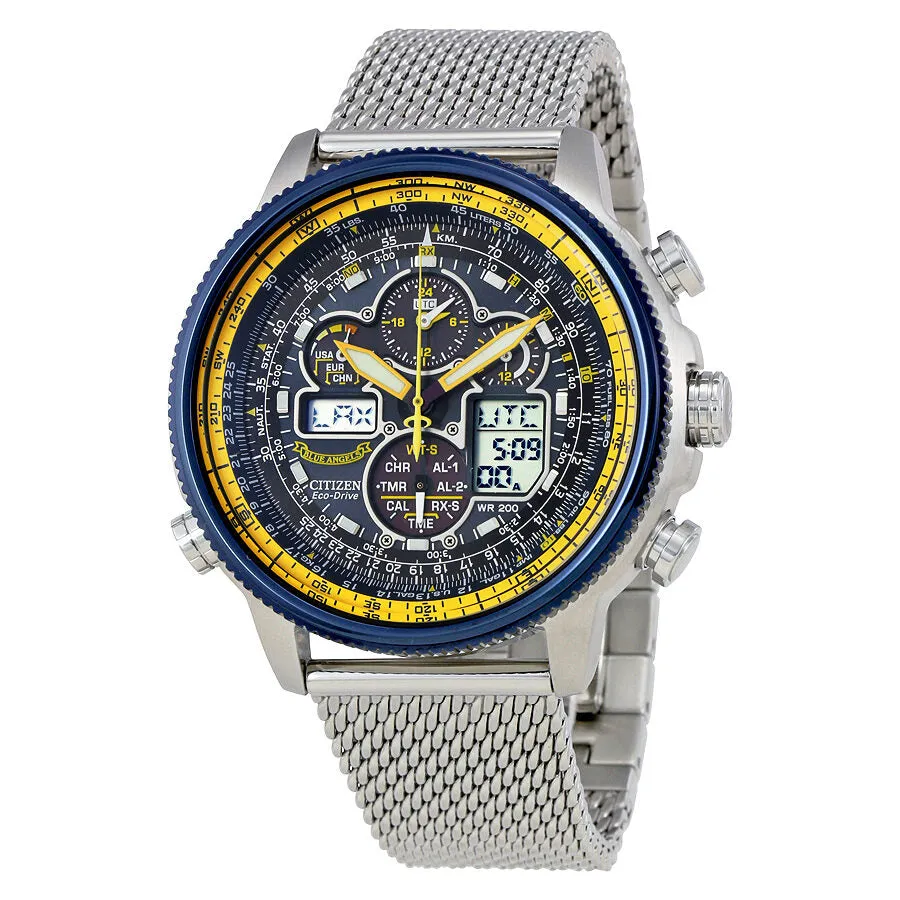 Citizen Navihawk A-T Chronograph Perpetual Men's Watch JY8031-56L