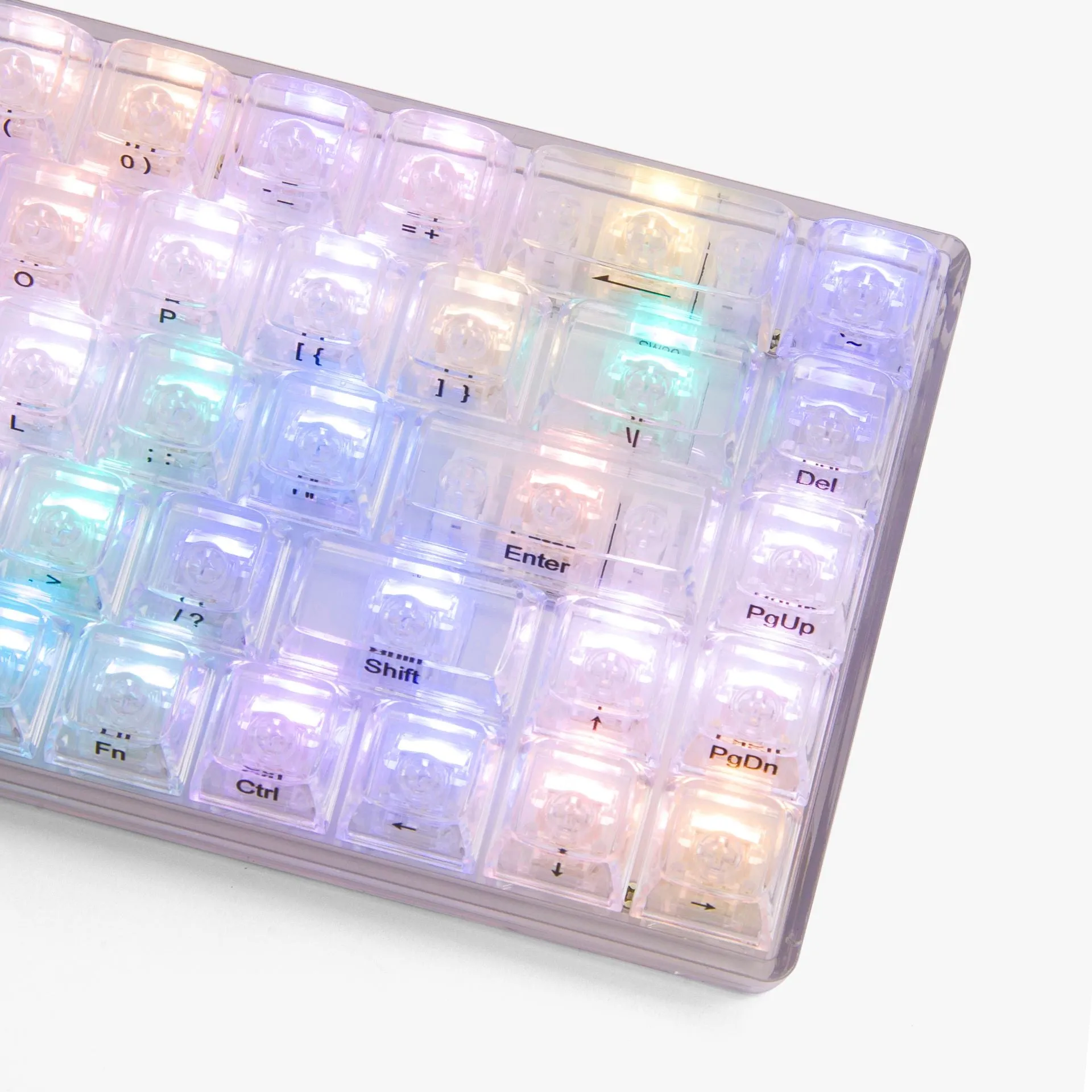 CLEAR OPAL Base 65 Keyboard