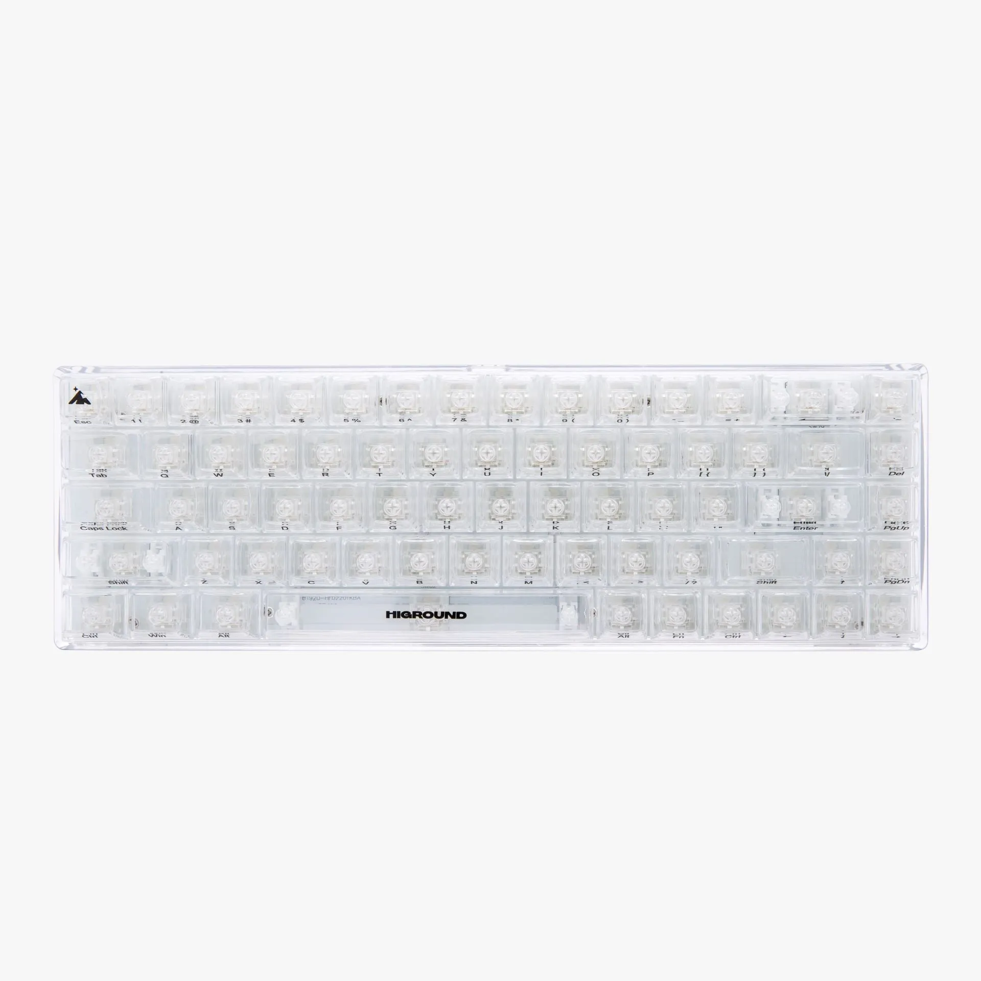 CLEAR OPAL Base 65 Keyboard