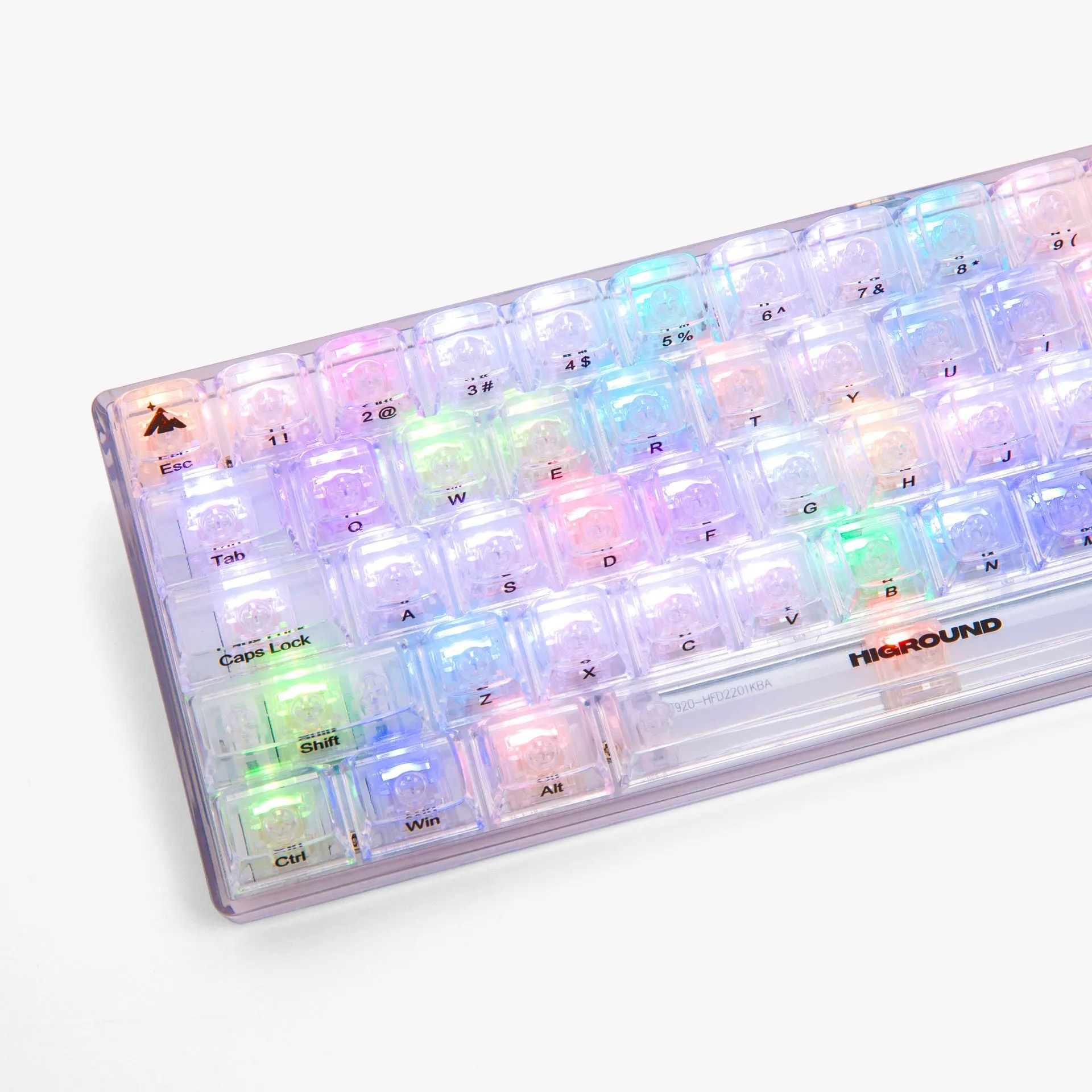 CLEAR OPAL Base 65 Keyboard