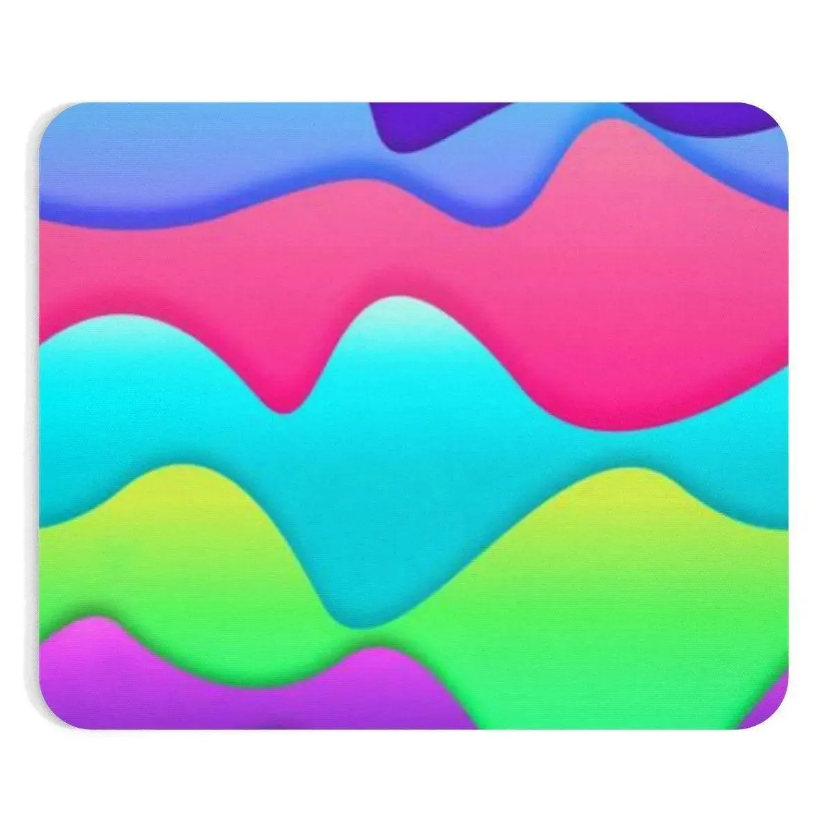 Colorful Geometric Mouse Pad for Precision and Style Enhancement