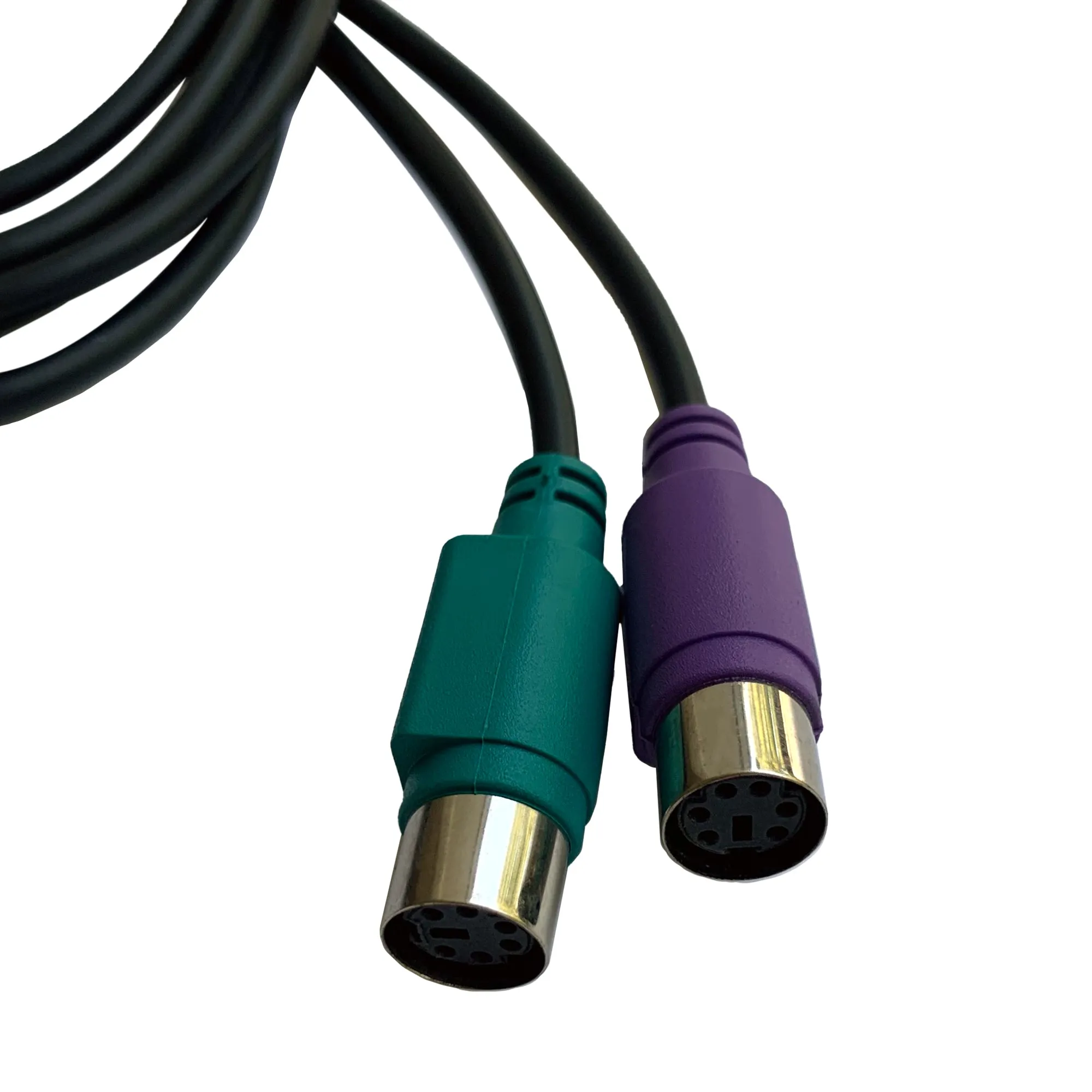 Coolerguys USB Type A Male to PS2 Male Splitter Cable 30 Inches