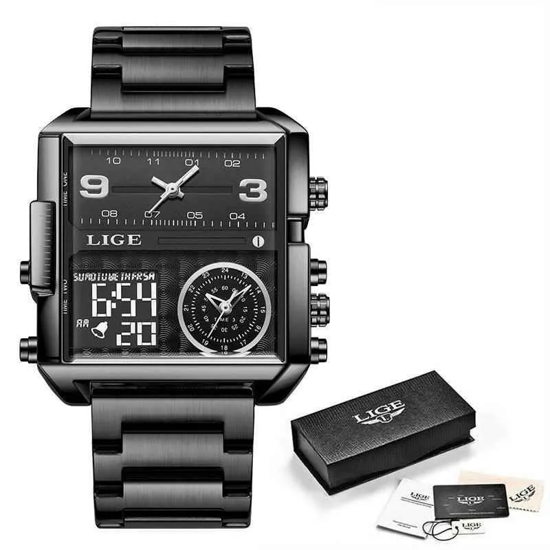 Creative Watch For Men Top Luxury Square Sports Quartz Wristwatches MSCWML57