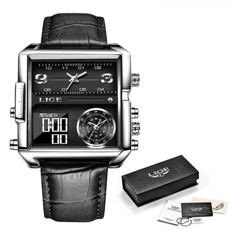 Creative Watch For Men Top Luxury Square Sports Quartz Wristwatches MSCWML57