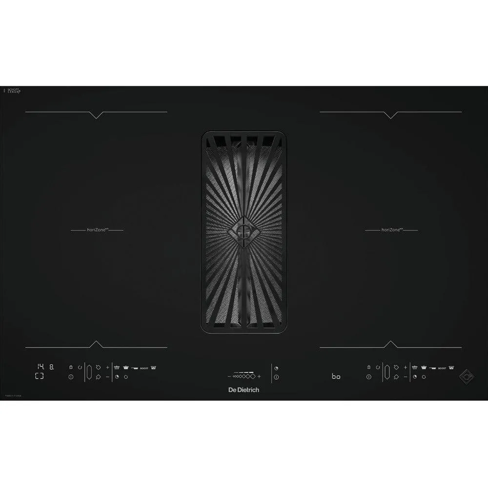 De Dietrich 80CM 4 Zones Built-in Induction Hob - Coal Black | DPI7888BH