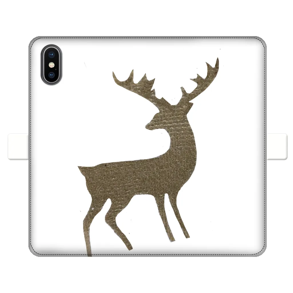 Deer Fully Printed Wallet Cases