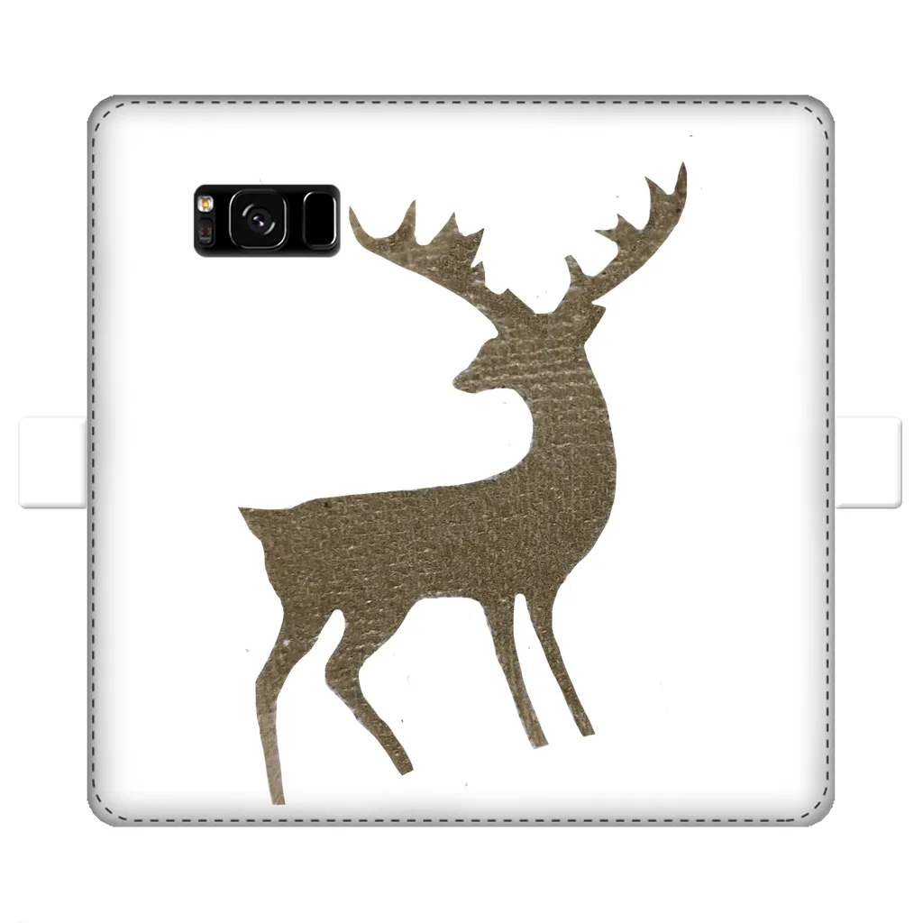 Deer Fully Printed Wallet Cases