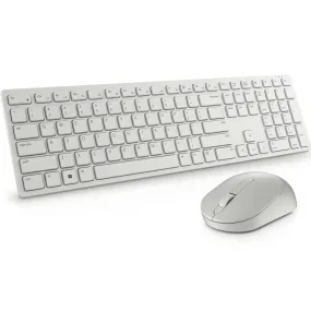 Dell Pro Wireless Keyboard Mouse Set KM5221W White Bundle