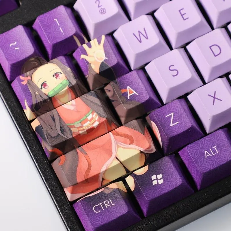 Demon Slayer Nezuko Keycaps