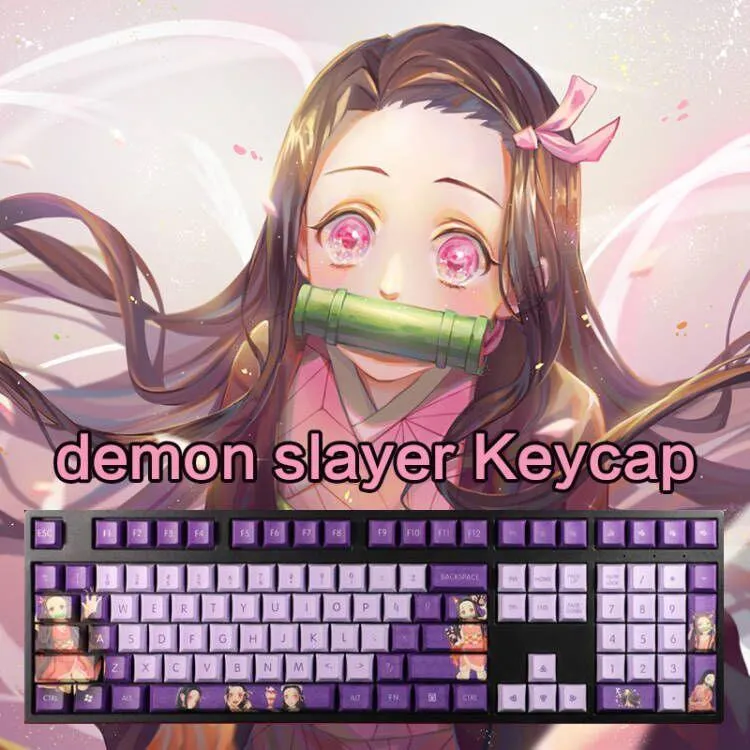 Demon Slayer Nezuko Keycaps