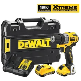 Dewalt DCD701D2 12V Sub Compact Brushless Cordless Drill / Driver (Kit)