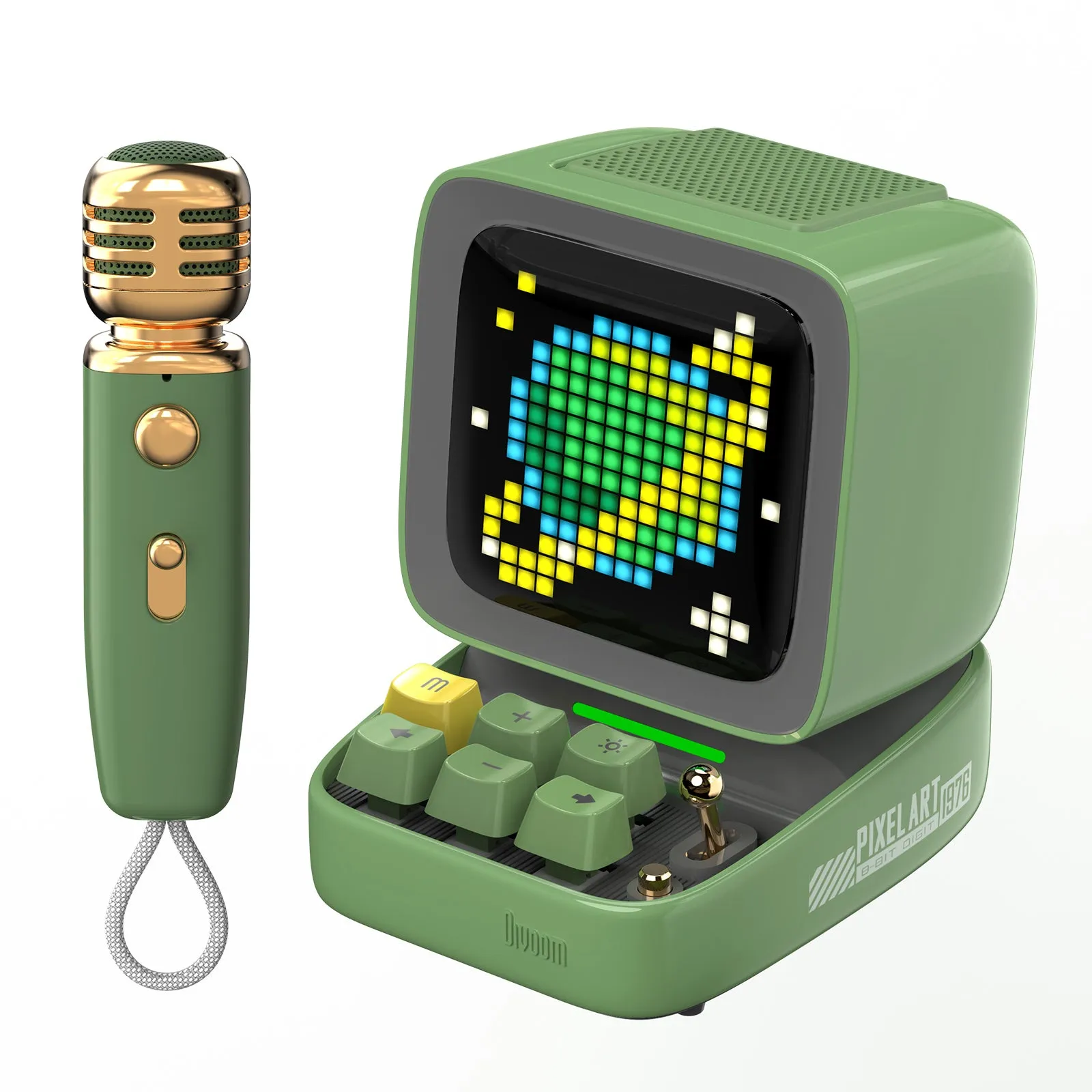 Divoom Ditoo-Mic Mini Karaoke Machine Pixel Art Bluetooth Speaker