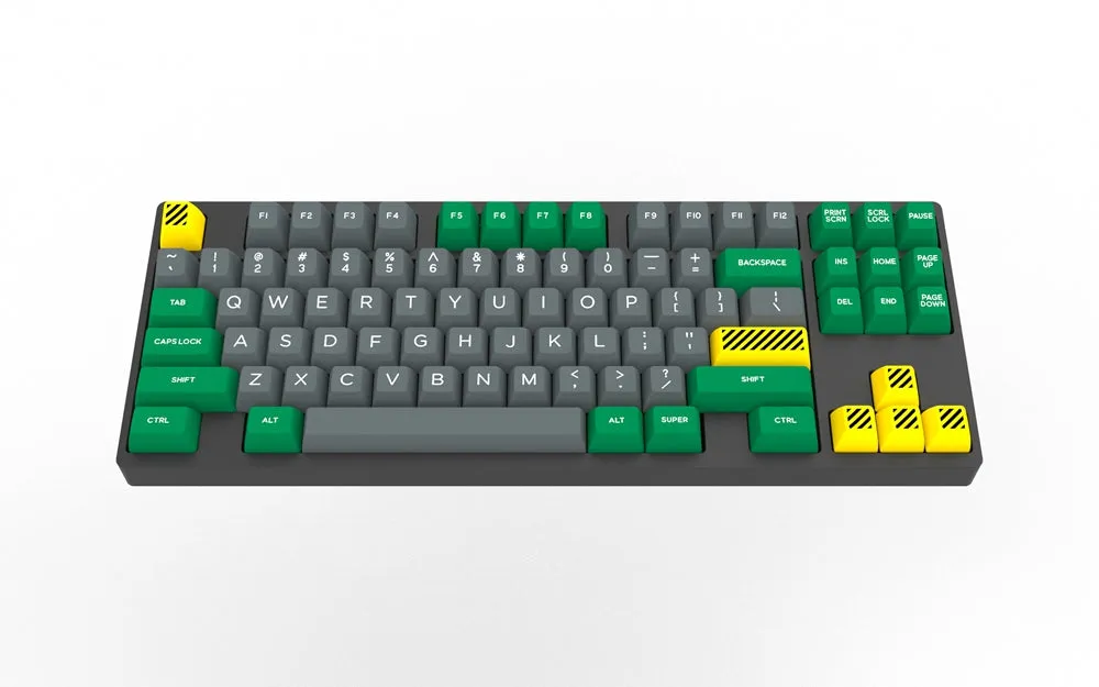 Domikey SA abs doubleshot keycap set Crisis SA profile for mx stem keyboard