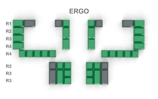 Domikey SA abs doubleshot keycap set Crisis SA profile for mx stem keyboard