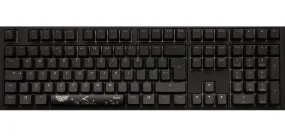 Ducky Shine 7 Pbt Gaming Keyboard - Mx-Blue (Us), Rgb Led, Blackout